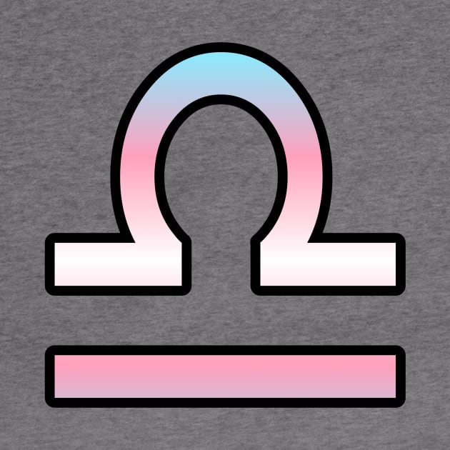 Libra Trans Pride Symbol by SillyStarlight